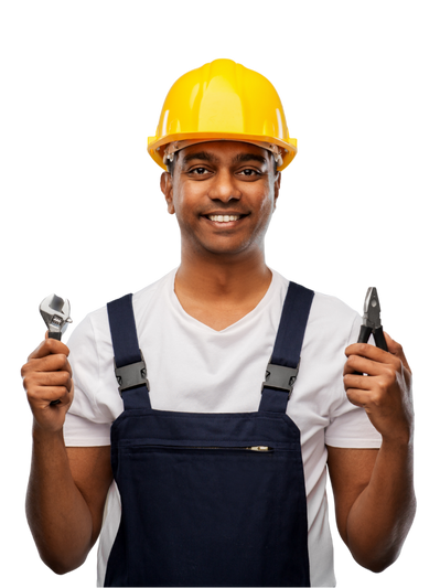 Blue HVAC Services Bold Instagram Post Square