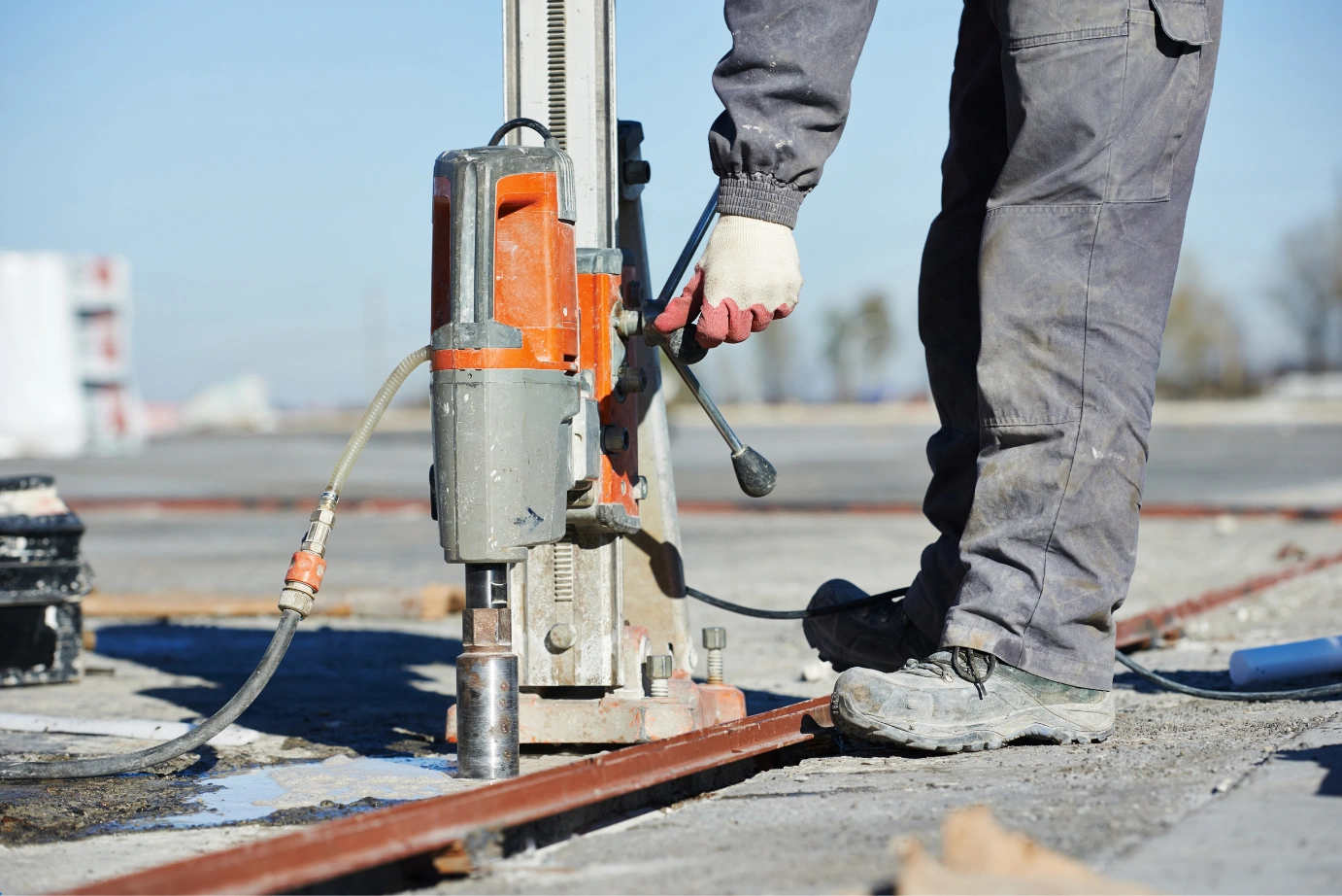 concrete hole cutting